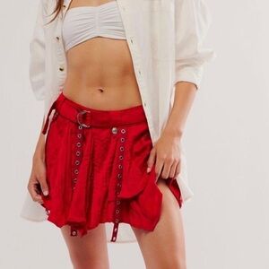FREE PEOPLE RUE MINI SKIRT